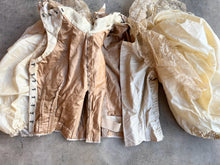 Load image into Gallery viewer, 1890s Wedding Bodice + Shoes With Provenance