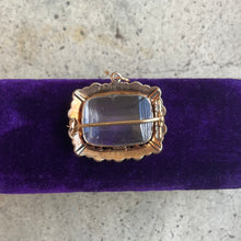 Load image into Gallery viewer, 19th c. 10k Gold Rock Crystal Locket