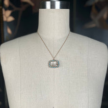 Load image into Gallery viewer, 19th c. 10k Gold Rock Crystal Locket