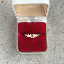 Load image into Gallery viewer, 19th c. 14k Gold Fede Gimmel Ring