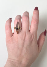 Load image into Gallery viewer, Late 19th c. 10-12k Gold Agate Ring | Sz 6