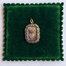Load image into Gallery viewer, Early 19th c. Hair Locket Pendant