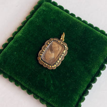 Load image into Gallery viewer, Early 19th c. Hair Locket Pendant