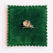 Load image into Gallery viewer, c. 1900s Tigers Eye Beetle Conversion Pendant