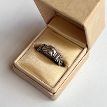 Load image into Gallery viewer, 1880s Sterling Silver Fede Ring | Hallmarked 1884