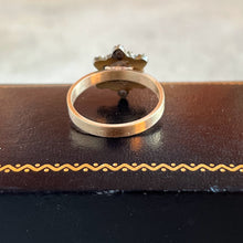Load image into Gallery viewer, Late 19th c. 10k Gold Garnet Star Conversion Ring