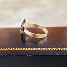 Load image into Gallery viewer, Late 19th c. 10k Gold Garnet Star Conversion Ring