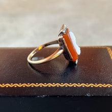 Load image into Gallery viewer, c. 1880s-1890s 10k Gold Cameo Ring