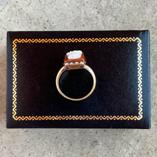 Load image into Gallery viewer, c. 1880s-1890s 10k Gold Cameo Ring