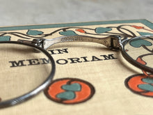 Load image into Gallery viewer, c. 1910s-1920s Sterling Silver Lorgnette + Chain