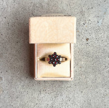 Load image into Gallery viewer, Late 19th c. 10k Gold Garnet Star Conversion Ring
