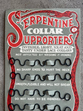 Load image into Gallery viewer, 1910s Deadstock Serpentine Collar Supporters