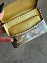 Load image into Gallery viewer, 1912 Sterling Silver Chatelaine Purse - Two Compartments