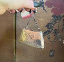 Load image into Gallery viewer, c. 1910s Sterling Silver Chatelaine Purse by R. Blackinton & Co.