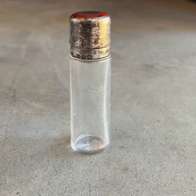 Load image into Gallery viewer, 1898 Sterling Silver Guilloche Enamel Perfume Bottle