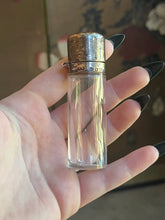 Load image into Gallery viewer, 1898 Sterling Silver Guilloche Enamel Perfume Bottle
