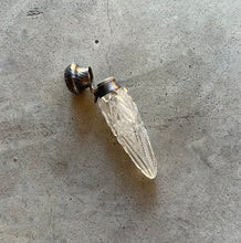 Load image into Gallery viewer, Late 19th-Early 20th c. Cut Crystal Chatelaine Perfume Bottle