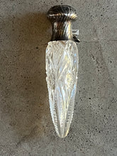 Load image into Gallery viewer, Late 19th-Early 20th c. Cut Crystal Chatelaine Perfume Bottle