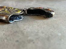 Load image into Gallery viewer, c. 1900s-1910s Painted Match Safe Pendant