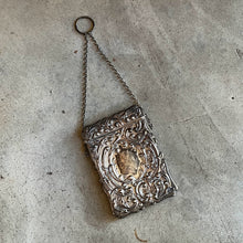 Load image into Gallery viewer, c. 1900s Sterling Silver Chatelaine Card Case