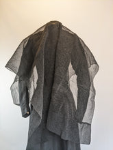 Load image into Gallery viewer, Mid-Late 19th Century Crape Mourning Veil