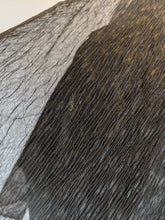 Load image into Gallery viewer, Mid-Late 19th Century Crape Mourning Veil