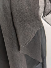 Load image into Gallery viewer, 1900s Crape Mourning Veil