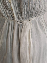 Load image into Gallery viewer, Edwardian White Cotton Lace Gown