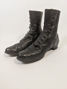 1900s Side Button Boots | Approx Sz 7.5-8