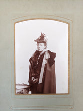 Load image into Gallery viewer, Blue Victorian Photo Album with Photos