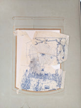 Load image into Gallery viewer, Blue Victorian Photo Album with Photos