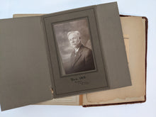 Load image into Gallery viewer, Red Victorian Photo Album with Photos