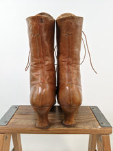 Load image into Gallery viewer, 1910s Tan Lace Up Boots | Sz 8-8.5