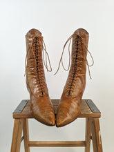 Load image into Gallery viewer, 1910s Tan Lace Up Boots | Sz 8-8.5