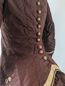 1870s Bustle Dress | Study Piece