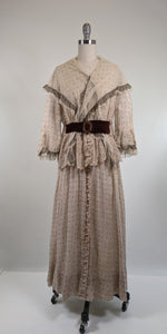 Late 1910s Cotton Voile Dress