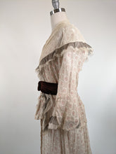 Load image into Gallery viewer, Late 1910s Cotton Voile Dress