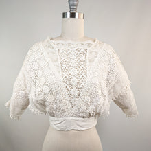 Load image into Gallery viewer, 1910s Lace Dress Top