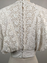Load image into Gallery viewer, 1910s Lace Dress Top