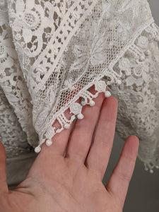1910s Lace Dress Top