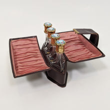 Load image into Gallery viewer, 1910s Perfume Bottle Set + Case