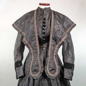 1860s Mourning Dress