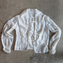 Load image into Gallery viewer, 1910s White Cotton Blouse | #2
