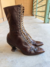 Load image into Gallery viewer, Late 1910s-Early 1920s Brown Boots | Approx Sz 7