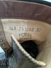 Load image into Gallery viewer, 1910s-1920s Black Lace Up Boots | Approx Sz 7.5-8