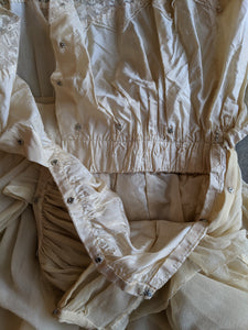 1910s Silk Chiffon Dress | Study / Display
