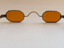 Load image into Gallery viewer, 19th C. Orange Tinted Eyeglasses