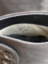 Load image into Gallery viewer, 1910s Side Button Grey + Black Shoes | Sz 8 Men's
