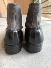 Load image into Gallery viewer, 1910s Side Button Grey + Black Shoes | Sz 8 Men's