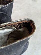 Load image into Gallery viewer, 1910s Black Lace Up Boots | Approx Sz 8